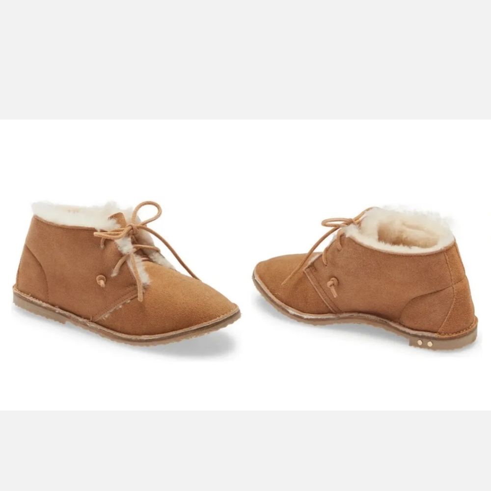 BEEK Penguin Genuine Shearling Bootie Sz11 - Picture 2 of 12